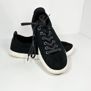 Allbirds Wool Piper Black White Walking Casual Low Shoe Sneaker Mens Size 12